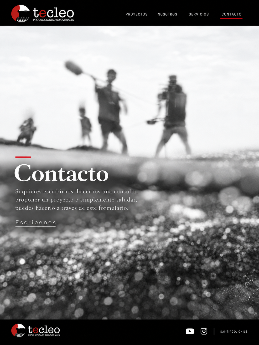 Contacto — Tecleo Producciones Audiovisuales